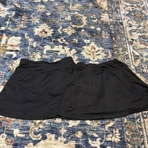 Olivia Kay Girls Size 8 (Med) Black Skort 2 pair